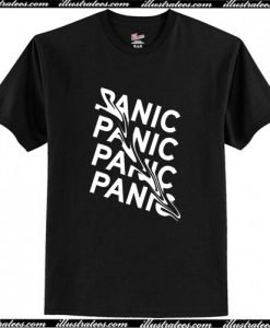 Panic Font T Shirt AI