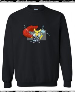 Pikavengers The Power of Thorchu Sweatshirt AI