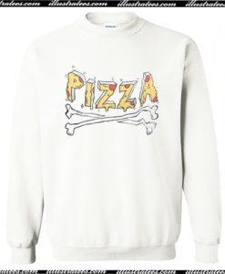 Pizza Crossbones Sweatshirt AI