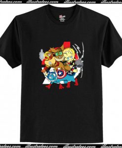 Pokemon Eeveelutions Avengers T Shirt AI