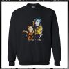 Rick And Morty Dragon Ball Z Sweatshirt AI