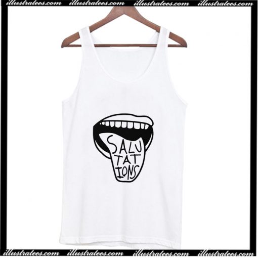 Salulations Mouth Tank Top AI