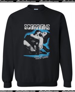 Scorpions Love At First Sting Sweatshirt AI