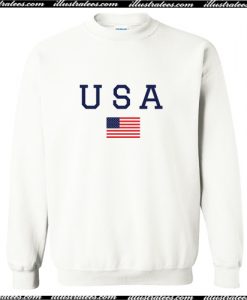 USA American Flag Sweatshirt AI