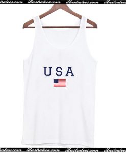 USA American Flag Tank Top AI