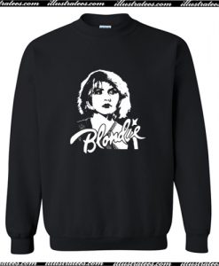 Vintage Rock Blondie Cool 80s Band Sweatshirt AI