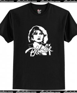 Vintage Rock Blondie Cool 80s Band T Shirt AI