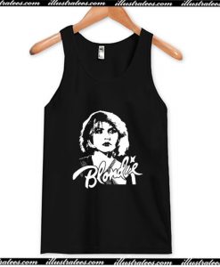 Vintage Rock Blondie Cool 80s Band Tank Top AI