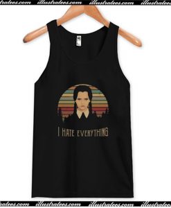 Wednesday Addams I Hate Everything Tank Top AI