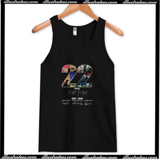 22 Years Of Harry Potter 1997 2019 Signature Tank Top AI