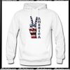 America Flag Free Finger Hoodie AI