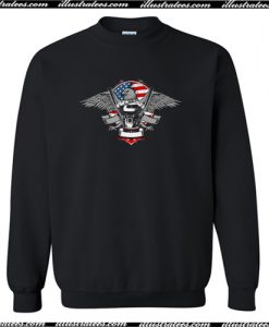 American Eagle Machine Crewneck Sweatshirt AI