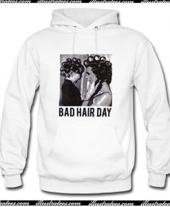 Be Famous Women Badha Rolled – Bad Hair Day Hoodie AI