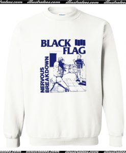 Black Flag Nervous Breakdown Sweatshirt AI