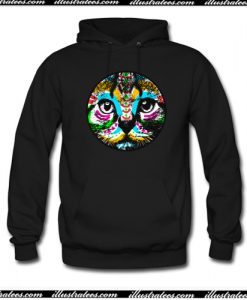 Cat Cute Animal Art Abstract Kitty Hoodie AI