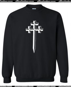 Cross Symbol Sweatshirt AI