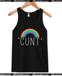 Cunt White Tank Top AI