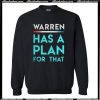 Elizabeth Warren Has Plan For That Sweatshirt AI