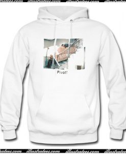 Friends Pivot Slogan Hoodie AI