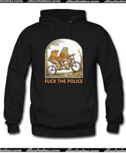 Frog And Toad Fuck The Police Hoodie AI