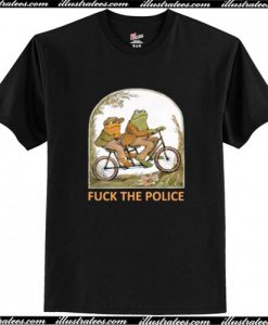 Frog And Toad Fuck The Police T Shirt AI