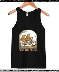 Frog And Toad Fuck The Police Tank Top AI