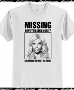 Funny Missing Molly T Shirt AI