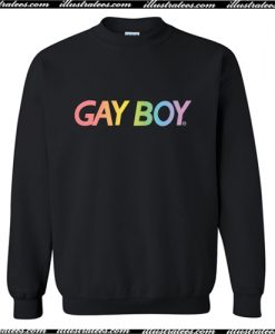 GayBoy Gameboy Parody Sweatshirt AI