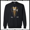 Halloween Pumpkin Tuxedo Sweatshirt AI