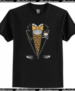 Halloween Pumpkin Tuxedo T Shirt AI