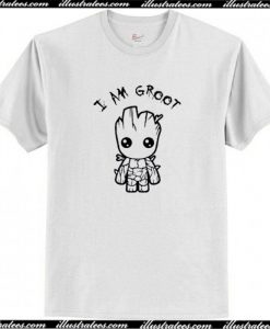 I Am Groot T-Shirt AI