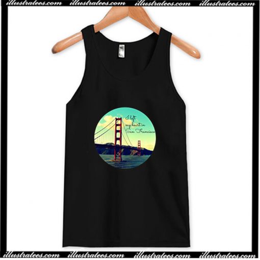 I left my heart in San Francisco Tank Top AI