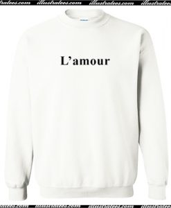 L’amour Sweatshirt AI