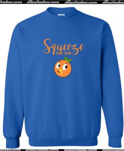 Orange Bird Crewneck Sweatshirt AI