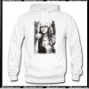 Stevie Nicks Smoking Young Vintage White Hoodie AI