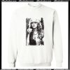 Stevie Nicks Smoking Young Vintage White Sweatshirt AI