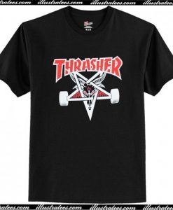 Thrasher Two Tone Skategoat T-Shirt AI