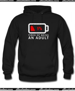 Tired of Being An Adult Trending Hoodie AI