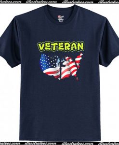 Wear This I Am a Veteran T Shirt AI