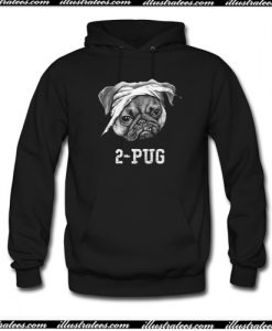 2-Pug Hoodie AI