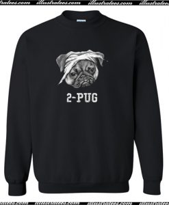 2-Pug Sweatshirt AI