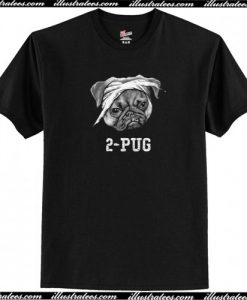 2-Pug T-Shirt AI