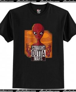 Alien Deadpool Straight Outta Mars T-Shirt AI