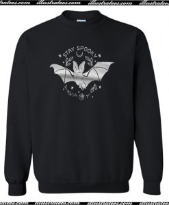 Bat Spooky Sweatshirt AI