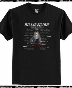 Billie Eilish World Tour 2019 T-Shirt AI