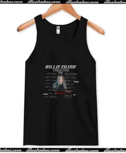 Billie Eilish World Tour 2019 Tank Top AI