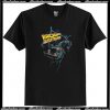 Black Distressed Back to the Future T-Shirt AI