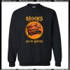 Brooms Are For Amateurs School Bus Halloween Sweatshirt AI