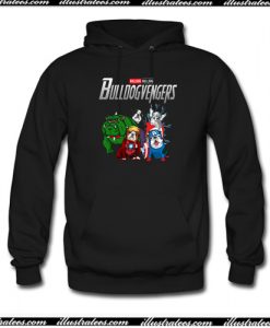 Bulldog Bullvengers Avengers Endgame Hoodie AI