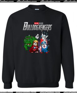 Bulldog Bullvengers Avengers Endgame Sweatshirt AI